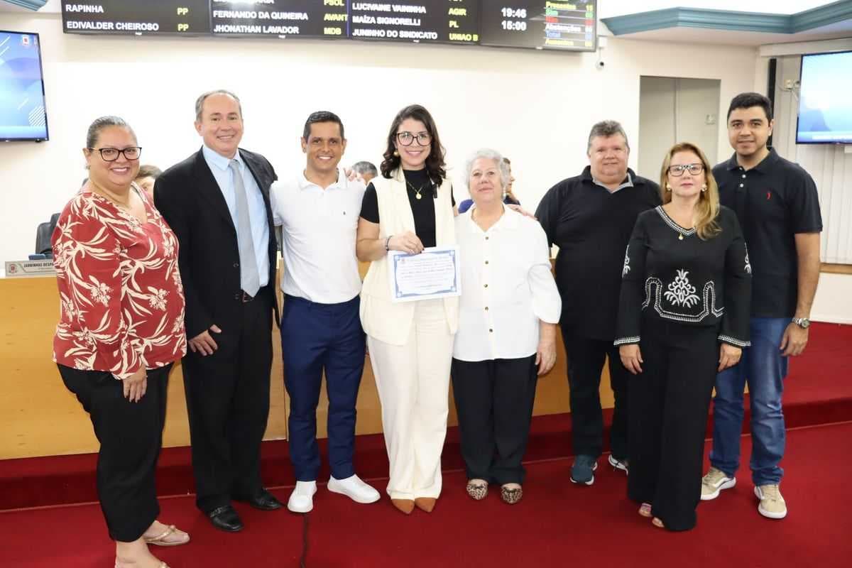 Casal de empresários é homenageado com moção de aplauso pelo Poder Legislativo