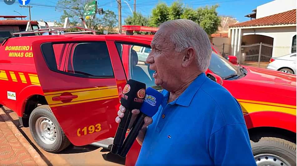 Corpo de Bombeiros de Iturama recebe viatura 0Km do ex-deputado Aelton