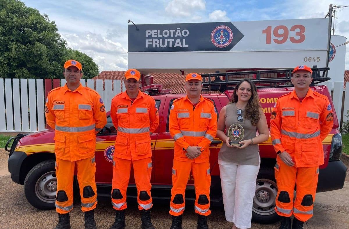 7º Pelotão do Corpo de Bombeiros de Frutal recebe nova Viatura