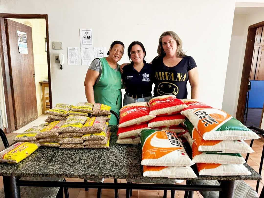 Competição universitária arrecadou duas toneladas de alimentos