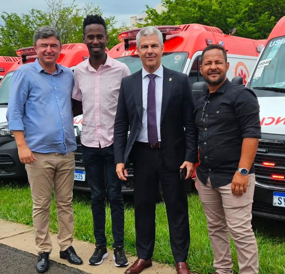 Campina Verde recebe nova Ambulância para o SAMU