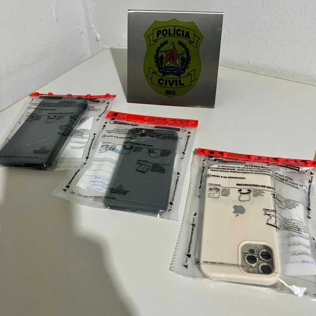 Polícia Civil de Planura realiza operação e apreende veículo e celulares
