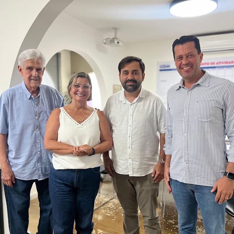Bruno Augusto fortalece parcerias para o desenvolvimento de Frutal