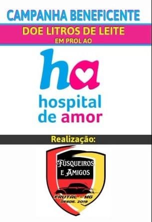 Grupo Fusqueiros e Amigos de Frutal promovem campanha para arrecadação de leite