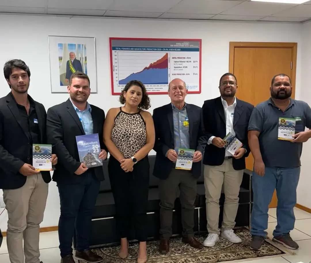 Fortalecimento da Pesca e Aquicultura é tema de reunião com o Ministério da Pesca