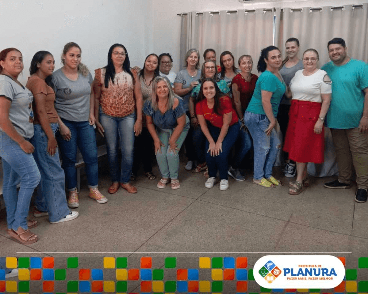 Prefeitura de Planura promove capacitação sobre Prevenção de Infecção Cruzada em creche municipal