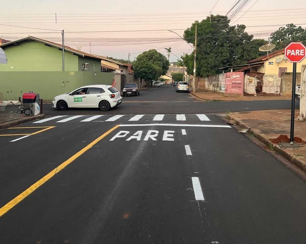 Frutal avança em obras de sinalização e reestruturação viária para garantir mais segurança