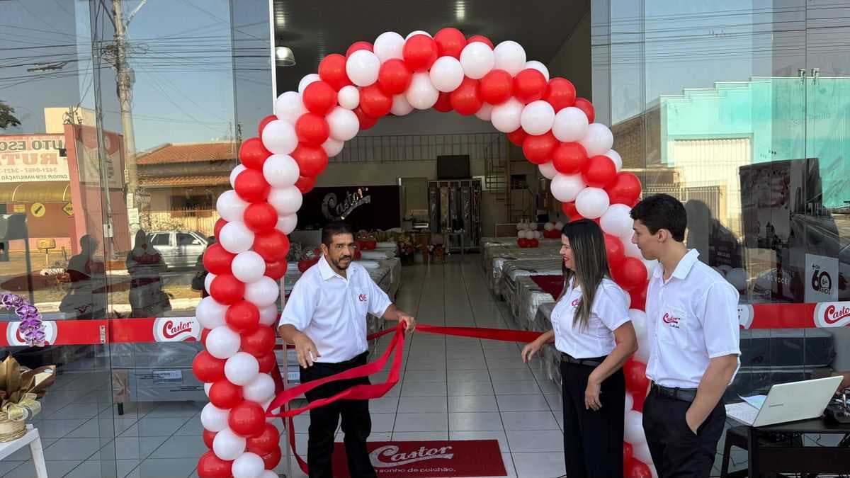 Colchões Castor: Frutal ganha uma nova loja