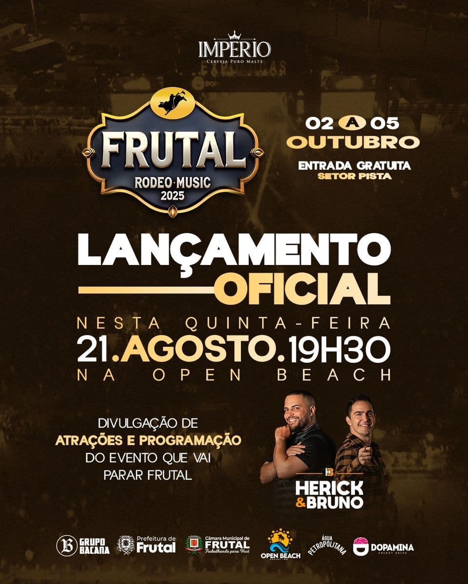 🎤 Expectativa para o maior rodeio da história de Frutal