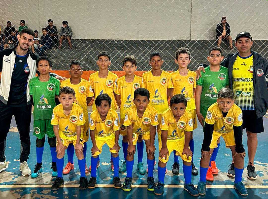 Pirajuba brilha em mais uma rodada da Copa 3 Rios de Futsal Infantil