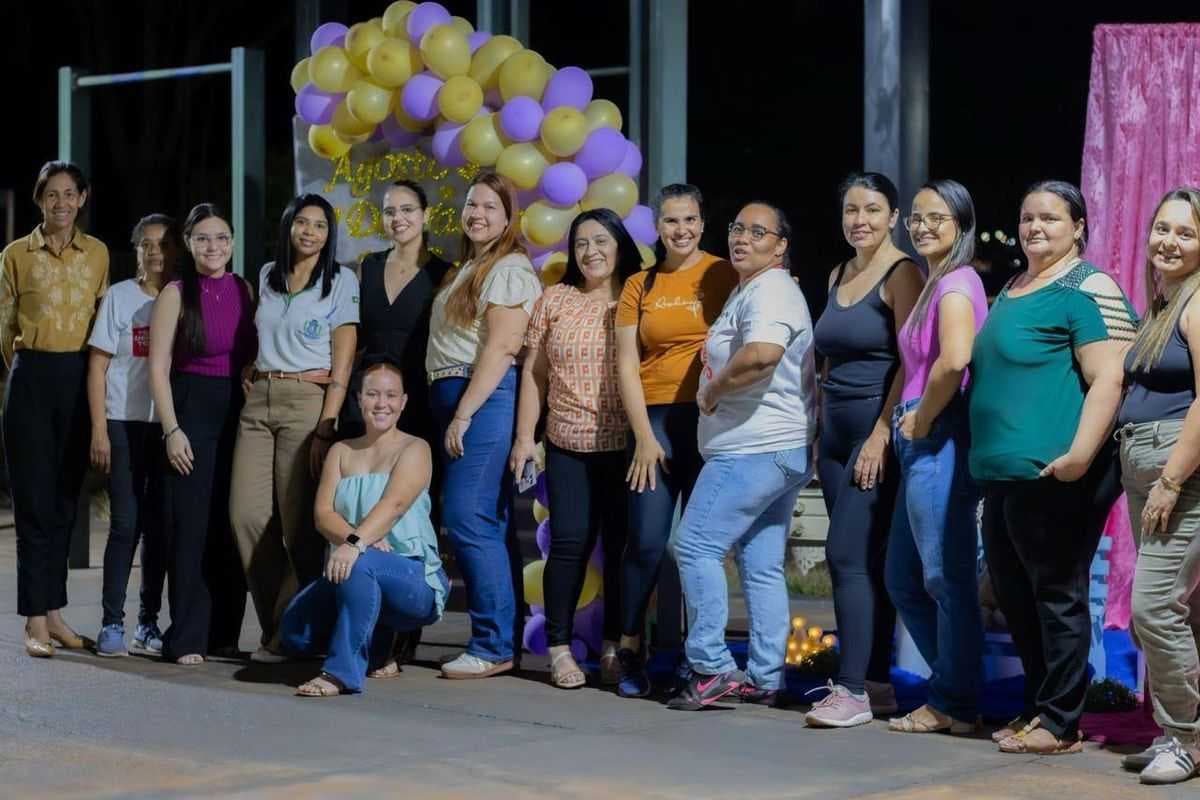 Secretaria de Saúde de Itapagipe realiza encontro de gestantes em Agosto Dourado e Agosto Lilás