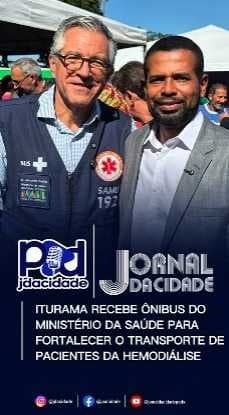 ITURAMA RECEBE ÔNIBUS DO MINISTÉRIO DA SAÚDE PARA FORTALECER O TRANSPORTE DE PACIENTES DA HEMODIÁLISE