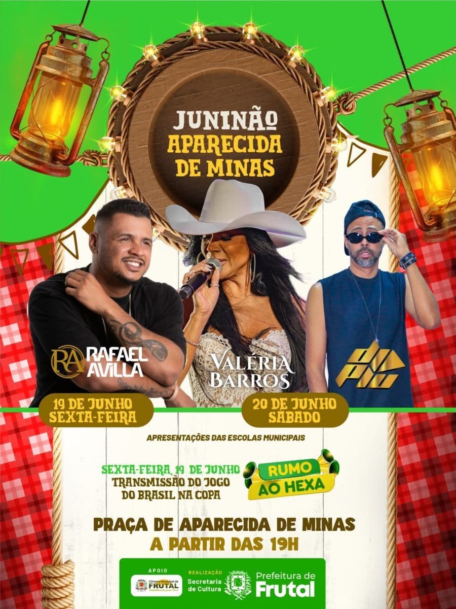 🔥 Vem aí o Juninão de Aparecida de Minas!