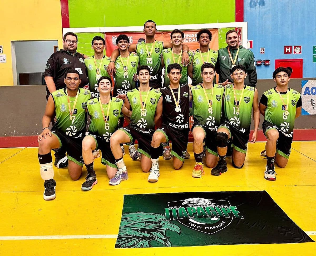 Vôlei de Itapagipe conquista título do JEMG e avança para próxima fase