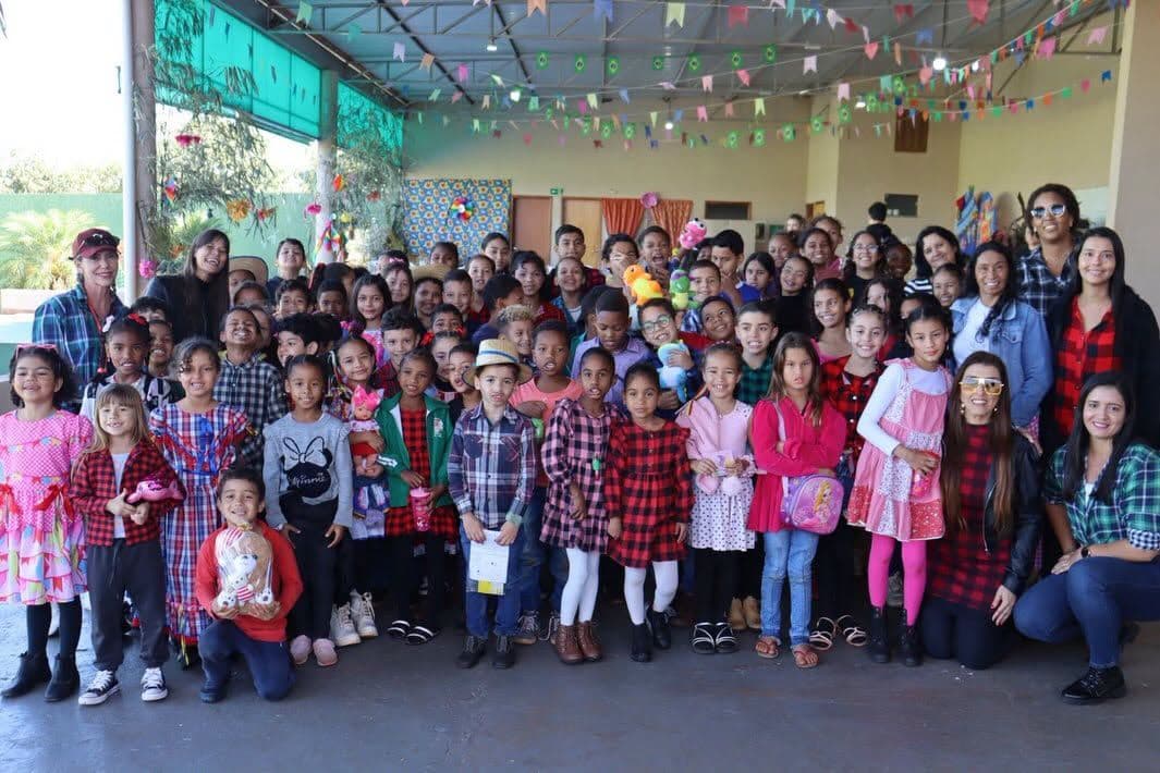 Empresários frutalenses promovem Festa Julina para crianças do Projeto Dona Delfina