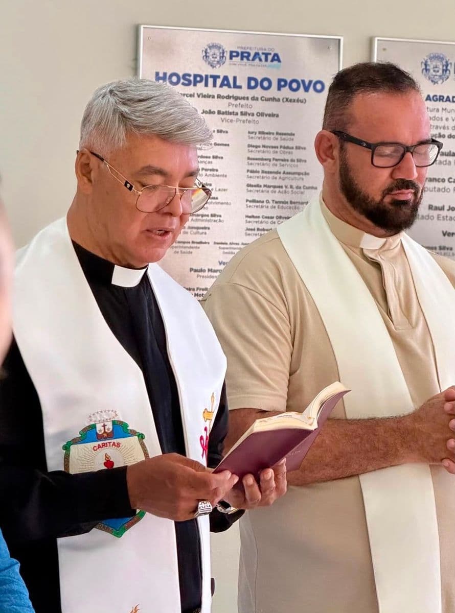 Hospital do Povo recebe bênção religiosa e reforça início de uma nova fase para a saúde de Prata