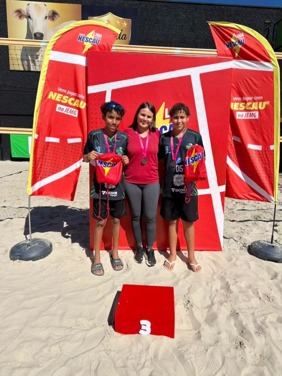 Itapagipe conquista título no vôlei de areia e vice-campeonato no vôlei de quadra na etapa regional do JEMG 2026