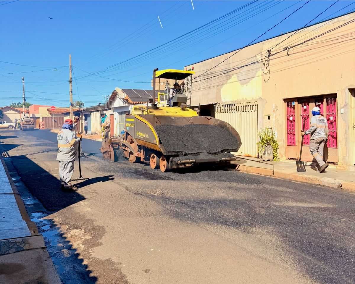 Obras de recapeamento asfáltico começam em Conceição das Alagoas
