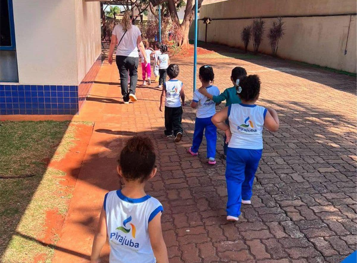 SAÚDE BUCAL NA ESCOLA INCENTIVA CUIDADOS DESDE A INFÂNCIA EM PIRAJUBA